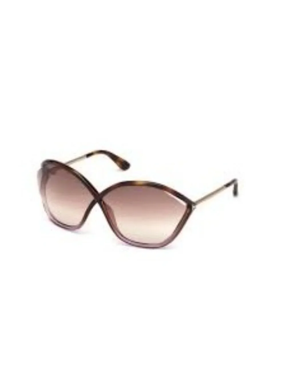 NWT Tom Ford Bella FT0529 56F Oversized Women Sunglasses